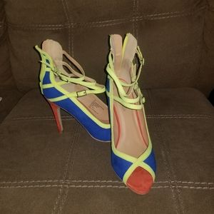 Multi Colored Heels